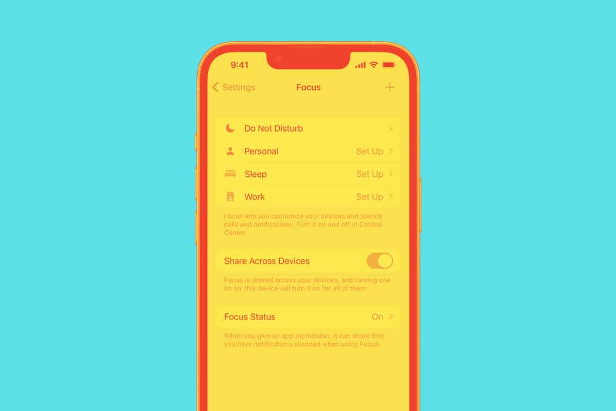 How To Set Up Focus Mode On iPhone